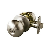 Design House Parts Accessories 582213 6 Way Square Spindle Passage Latch Satin Nickel Hardware Tools Home Improvement
